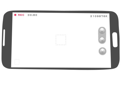 スマホで通信速度を測定するところを録画してみた